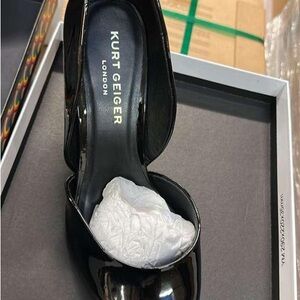 Kurt Geiger Glossy Black Heels
